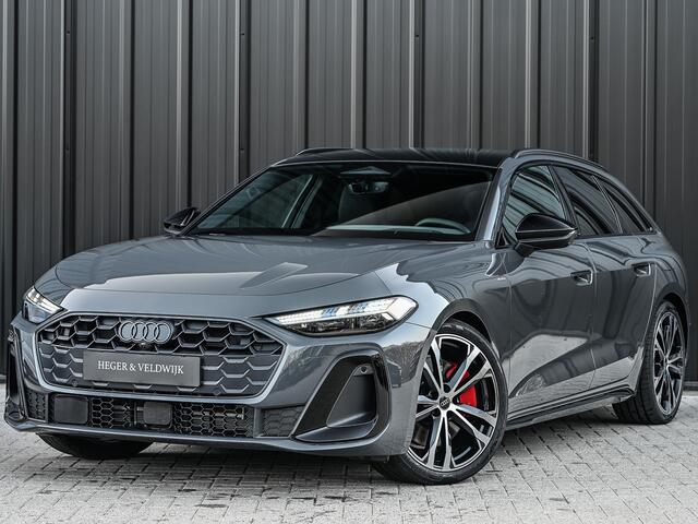 Audi A5 Avant 2.0 e-hybrid quattro S edition 368PK Competition | Nimbus grey | S-Seats | Panoramadak | B&O Sound | Head-Up | 360 Camera | Adaptvie Cruise | Trekhaak | Passagiers display |