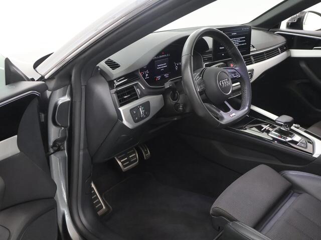 Audi A5 Sportback 35 TFSI S edition | 2x S-Line | Panoramadak | Trekhaak | Virtual Cockpit | Sportstoelen | Navigatie | DAB | Camera | Apple CarPlay/Android Auto | Stoelverwarming | Ele. kofferdeksel | Matrix LED |