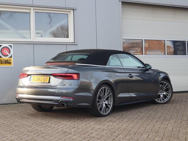 Audi A5 Cabriolet 2.0 TFSI MHEV Sport Pro Line S / Stoel & Nek verw. / B&O audio / Massage / Leder / Adaptive Cruise