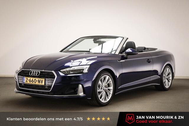 Audi A5 Cabriolet 40 TFSI Advanced Edition | ASSISTENTIE RIJDEN + PARKING- PACK | MASSAGE | NEKVERWARMING | WINDSCHERM | TREKHAAK