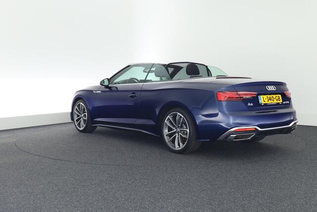 Audi A5 Cabriolet 40 TFSI 190pk S Edition Nekverwarming Keyless HUD Camera Adaptive Cruise Virtual Cockpit Navigatie