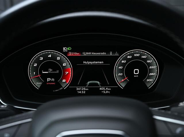 Audi A5 Cabriolet 3.0 TFSI S5 quattro | Head-up | B&O Sound | Trekhaak | Matrix led | S-stoelen met massage | 360 Camera | Keyless entry | Memory seats | Carbon inleg