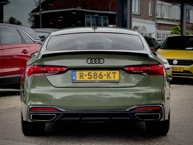 Audi A5 Sportback 35 TFSI AUT7 3X S-LINE EDITION NAVI DIGI-DASH APPLE-CARPLAY LED LMV-20INCHE PDC