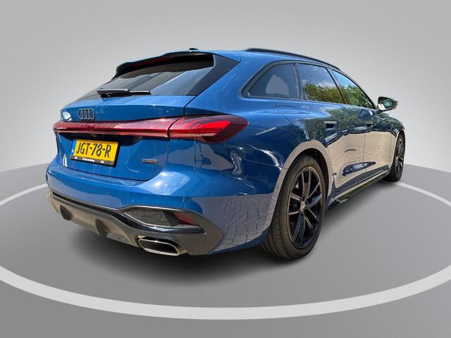 Audi A5 Avant 2.0 e-hybrid 299pk Quattro S edition · 360 Camera · Inklap. Trekhaak · Bijrijdersscherm · Matrix LED · ACC · Apple/Android Car Play · Garantie t/m 02-10-2029 of 100.000km