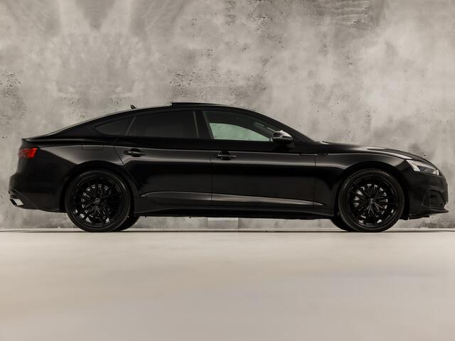 Audi A5 Sportback 40 TFSI quattro S-Line Sport 204Pk Automaat (SCHUIFDAK, 2X S-LINE, BLACK PACK, APPLE CARPLAY, LEDER/ALCANTARA, ELEK SPORTSTOELEN, CAMERA, SFEERVERLICHTING, ADAPTIVE CRUISE, STOELVERWARMING, MASSAGE, NIEUWSTAAT)