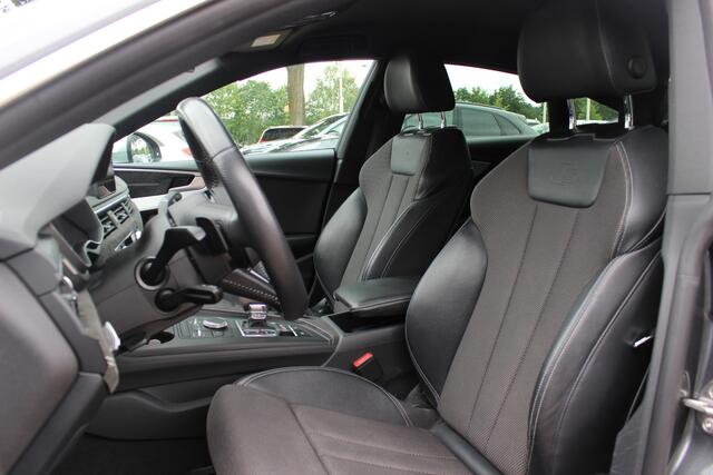Audi A5 Sportback 2.0 TFSI MHEV Sport S-line Edition / Navigatie / Parkeerhulp V+A / Sportstoelen / 18'' / Half leder / Cruise Control