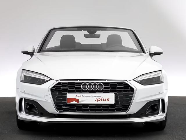 Audi A5 Cabriolet 40 TFSI Quattro ** MATRIX, LEDER, VIRTUAL, STOEL VENT, VERW. STUUR, 20-inch LMV ** 1e EIG - UNFALLFREI ** ** INFORMEER OOK NAAR ONZE AANTREKKELIJKE FINANCIAL-LEASE TARIEVEN **