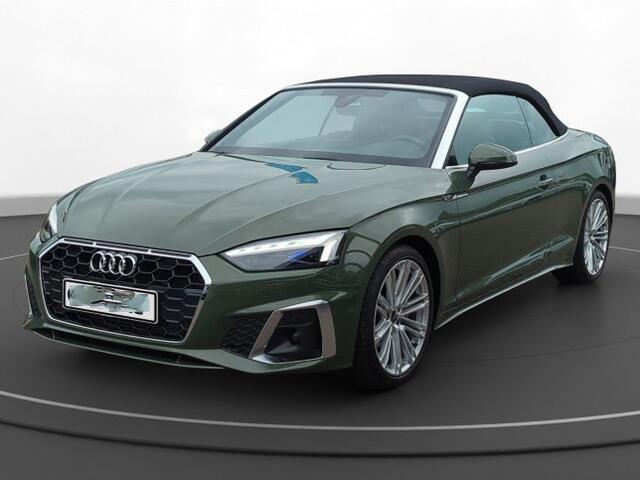 Audi A5 Cabriolet 40 Tfsi S-LINE (150kW/204pk) ** MATRIX, LEDER, S-SPORTST, TREKH, 19-inch LMV, ADAPT. CRUISE ** 1e EIG - UFALLFREI ** ** INFORMEER OOK NAAR ONZE AANTREKKELIJKE FINANCIAL-LEASE TARIEVEN **
