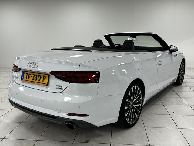 Audi A5 Cabriolet 2.0 TFSI MHEV Sport Pro Line S-LINE | WEGKLAPBARE TREKHAAK | LEDEREN BEKLEDING
