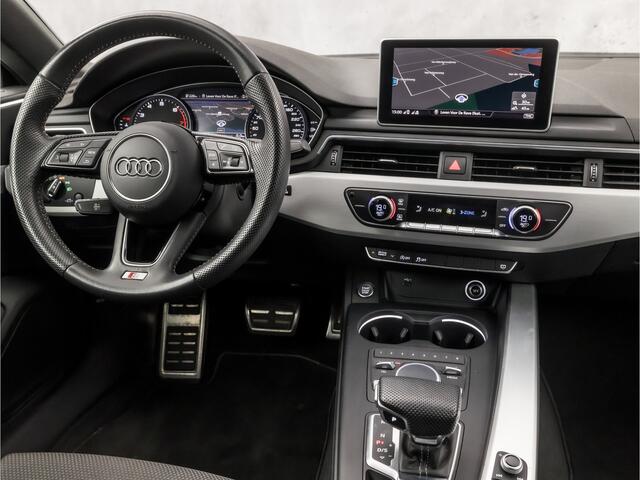 Audi A5 Sportback 35 TFSI S-Line Sport Automaat (2X S-LINE, APPLE CARPLAY, GROOT NAVI, CLIMATE, SPORTSTOELEN, LEDER, GETINT GLAS, PARKEERSENSOREN, NIEUWSTAAT)