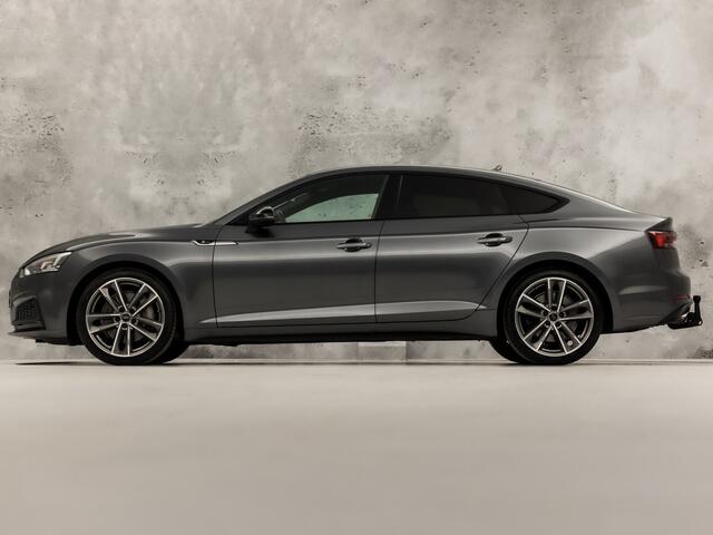 Audi A5 Sportback 2.0 TFSI Quattro S-Line Sport 252Pk Automaat (2X S-LINE, VIRTUAL COCKPIT, APPLE CARPLAY, GROOT NAVI, STOELVERWARMING, SPORTSTOELEN, GETINT GLAS, TREKHAAK, NIEUWSTAAT)