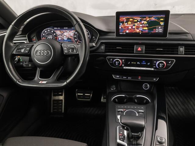Audi A5 Sportback 2.0 TFSI Quattro S-Line Sport 252Pk Automaat (2X S-LINE, VIRTUAL COCKPIT, APPLE CARPLAY, GROOT NAVI, STOELVERWARMING, SPORTSTOELEN, GETINT GLAS, TREKHAAK, NIEUWSTAAT)