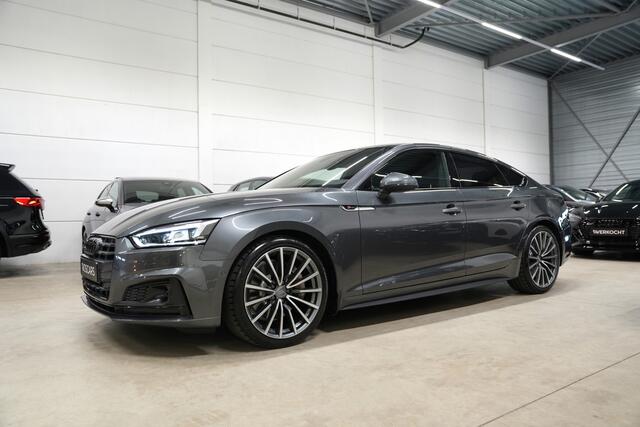 Audi A5 Sportback 45 TFSI quattro 245PK 3x S-Line * Virtual - Trekhaak - ACC - Matrix - Keyless - Blind Spot - Sfeer - App - Standkachel *