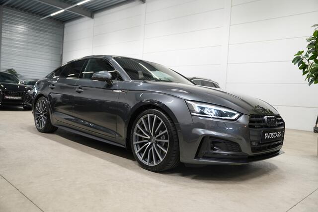 Audi A5 Sportback 45 TFSI quattro 245PK 3x S-Line * Virtual - Trekhaak - ACC - Matrix - Keyless - Blind Spot - Sfeer - App - Standkachel *