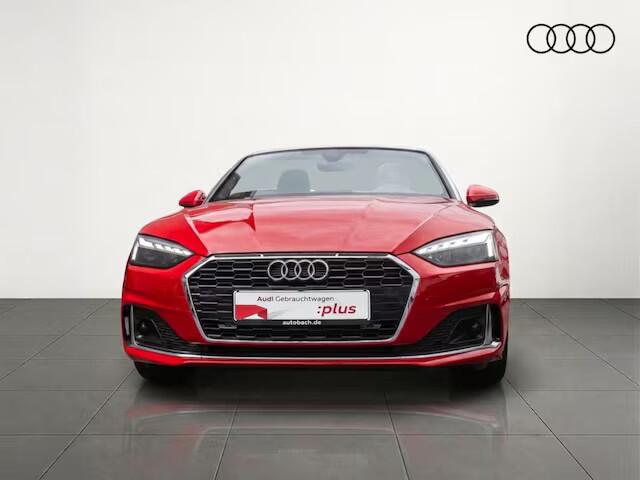 Audi A5 Cabriolet 40 Tfsi (150kW/204pk) ** MATRIX, LEDER/ALC, NEKVERW, MASSAGE, 18-inch LMV, ** UFALLFREI - AUDI ONDERH. ** ** INFORMEER OOK NAAR ONZE AANTREKKELIJKE FINANCIAL-LEASE TARIEVEN **
