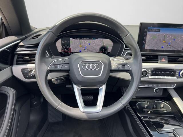 Audi A5 Cabriolet 40 Tfsi S-LINE (150kW/204pk) ** MATRIX, LEDER, ACC, NEKVERW, MASSAGE, 20-inch LMV, ** 1e EIG - UNFALLFREI ** ** INFORMEER OOK NAAR ONZE AANTREKKELIJKE FINANCIAL-LEASE TARIEVEN **