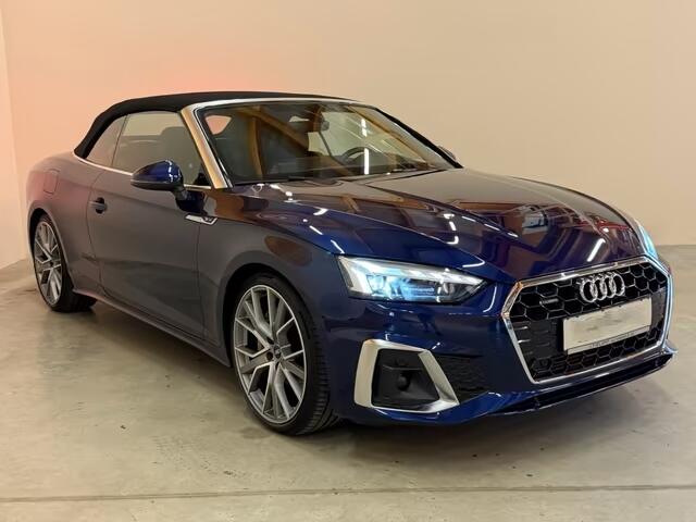 Audi A5 Cabriolet 45 TFSI Quattro S-LINE ** LED, LEDER, VIRTUAL, NEKVERW, ACC, KEYLESS, 20-inch LMV ** UNFALLFREI - AUDI ONDERH ** ** INFORMEER OOK NAAR ONZE AANTREKKELIJKE FINANCIAL-LEASE TARIEVEN **