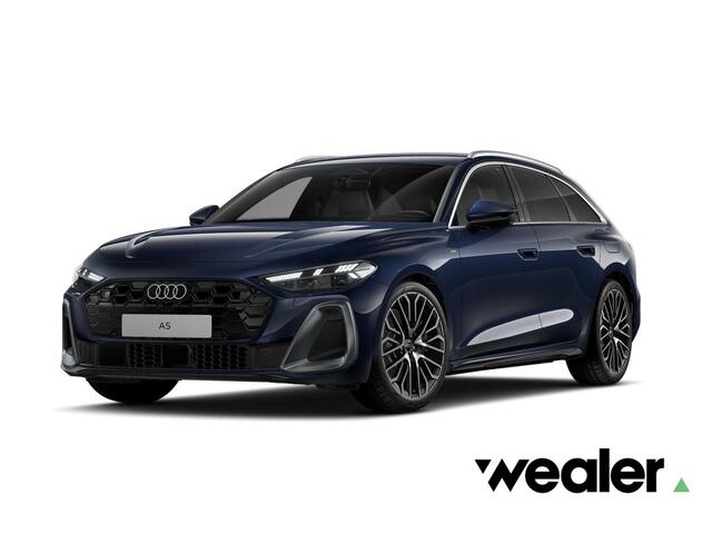 Audi A5 Avant S edition (B10) e-hybrid 220 kW / 299 PK Avant 7 | Trekhaak | Ambiente lichtpakket pro | Privacy glas | Stoelen voor, elekt. verstelb. | Techniek pakket plus | Trekhaak, elektr. wegklapbaar | Voorventilatie comfort