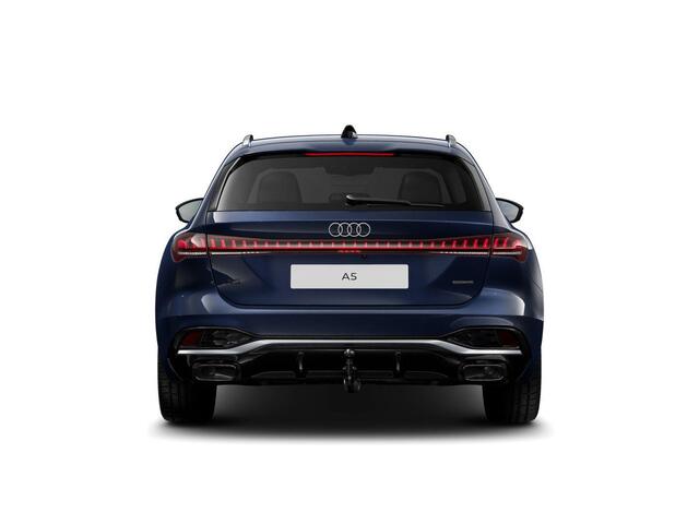 Audi A5 Avant S edition (B10) e-hybrid 220 kW / 299 PK Avant 7 | Trekhaak | Ambiente lichtpakket pro | Privacy glas | Stoelen voor, elekt. verstelb. | Techniek pakket plus | Trekhaak, elektr. wegklapbaar | Voorventilatie comfort