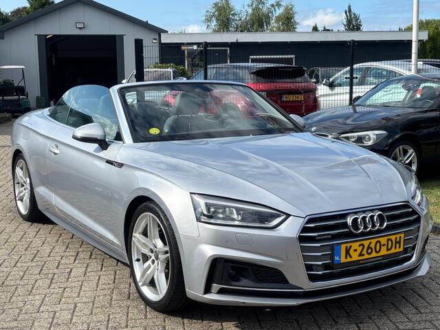 Audi A5 Cabriolet 3.0 TDI Quattro S-Line 2017 Automaat Trekhaak Cabrio