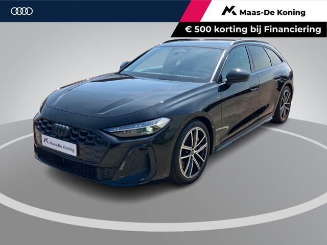 Audi A5 Avant 2.0e-hybrid quattro S edition220kW/299PK · Trekhaak · 360°Camera + Parkeersensoren · Garantie t/m 07-07-2029 of 100000km.