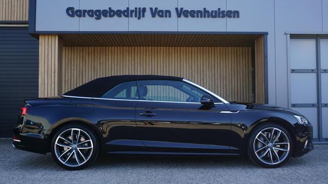 Audi A5 Cabriolet 2.0 TFSI 252pk Quattro HUD 360-View Trekhaak Leder/Alcantara 19inch LM Keyless Nekverwarming Virtual Cockpit *1700kg Trekgewicht*
