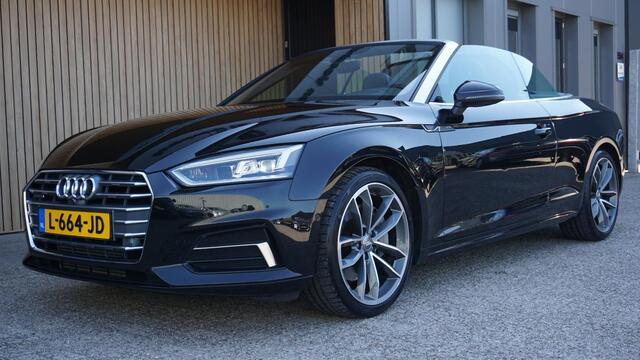 Audi A5 Cabriolet 2.0 TFSI 252pk Quattro HUD 360-View Trekhaak Leder/Alcantara 19inch LM Keyless Nekverwarming Virtual Cockpit *1700kg Trekgewicht*