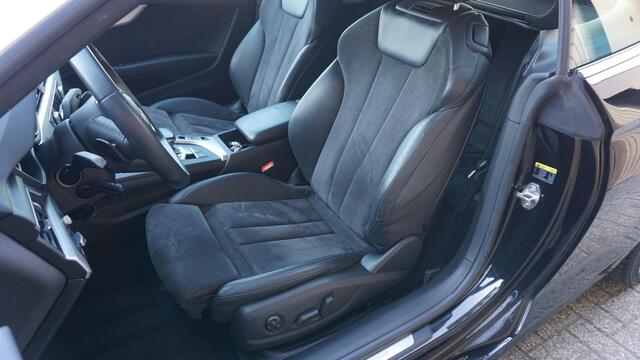 Audi A5 Cabriolet 2.0 TFSI 252pk Quattro HUD 360-View Trekhaak Leder/Alcantara 19inch LM Keyless Nekverwarming Virtual Cockpit *1700kg Trekgewicht*