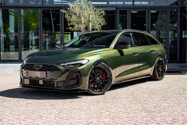 Audi A5 Avant 2.0 e-hybrid ABT quattro Competition | Audi Exclusive Designo Olive | Panoramadak | Tech Pro | MMI Pro | Massagefunctie | Carbon | 20" | S- sportonderstel | Head up | B&O | Stuurverwarming