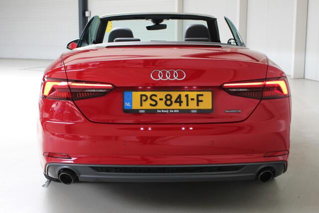 Audi A5 Cabriolet 2.0 TFSI MHEV quattro Sport S-Line Navigatie | Scarff | Stoelverwarming e. Inklapbare buitenspiegels
