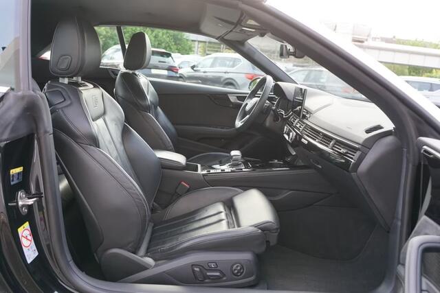 Audi A5 Cabriolet 45 TFSI Quattro S-LINE ** MATRIX, LEDER, VIRTUAL, NEKVERW, MASSAGE, ACC, 20-inch LMV ** 1e EIG - UNFALLFREI ** ** INFORMEER OOK NAAR ONZE AANTREKKELIJKE FINANCIAL-LEASE TARIEVEN **