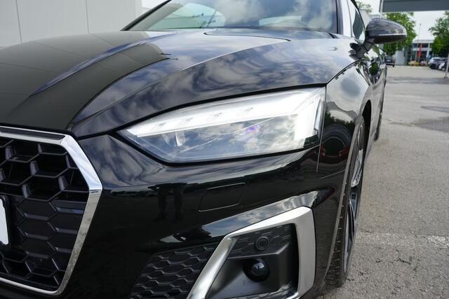 Audi A5 Cabriolet 45 TFSI Quattro S-LINE ** MATRIX, LEDER, VIRTUAL, NEKVERW, MASSAGE, ACC, 20-inch LMV ** 1e EIG - UNFALLFREI ** ** INFORMEER OOK NAAR ONZE AANTREKKELIJKE FINANCIAL-LEASE TARIEVEN **