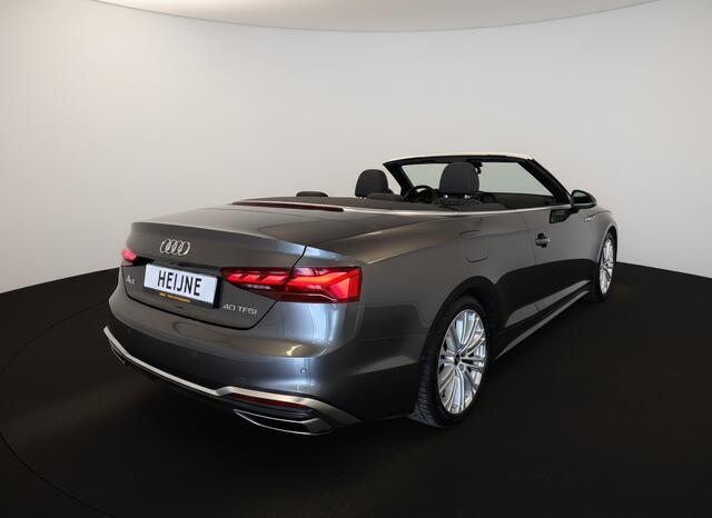 Audi A5 Cabriolet 40 TFSI 204PK S-TRONIC S-LINE SPORT LEDER/CAMERA/CARPLAY