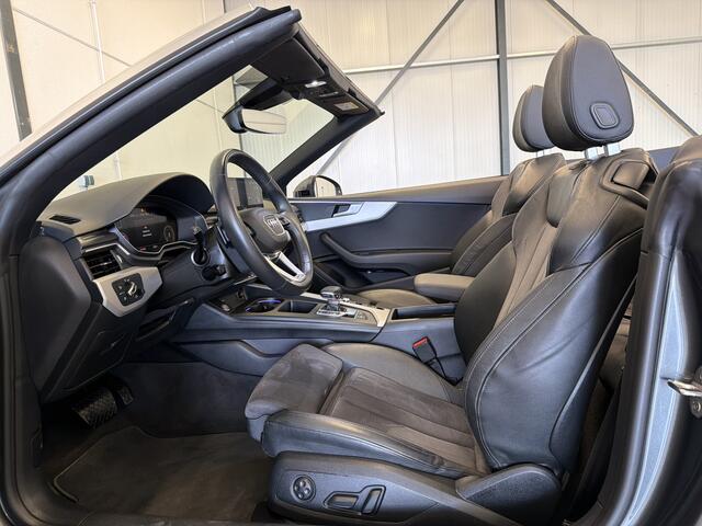 Audi A5 Cabriolet 40 TFSI 204PK S-TRONIC S-LINE SPORT LEDER/CAMERA/CARPLAY