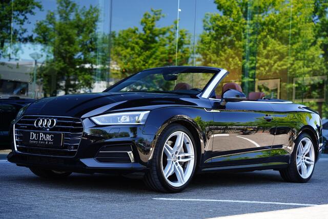 Audi A5 Cabriolet 2.0 TFSI Quattro Leder Bruin