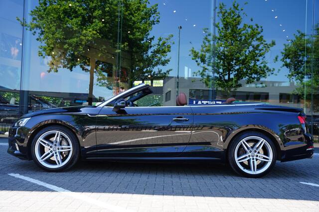 Audi A5 Cabriolet 2.0 TFSI Quattro Leder Bruin