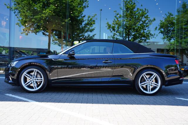 Audi A5 Cabriolet 2.0 TFSI Quattro Leder Bruin