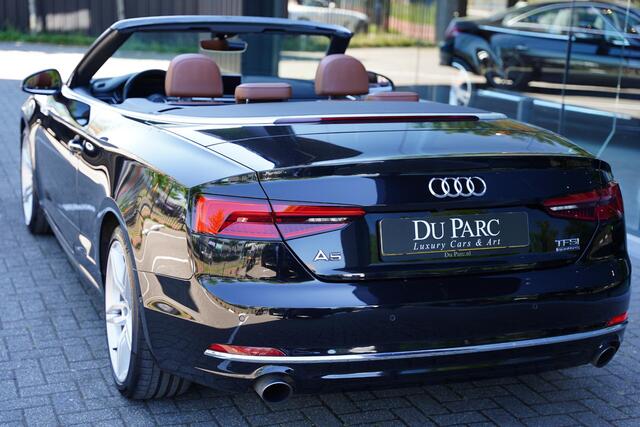 Audi A5 Cabriolet 2.0 TFSI Quattro Leder Bruin