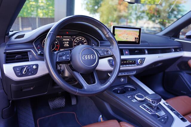 Audi A5 Cabriolet 2.0 TFSI Quattro Leder Bruin