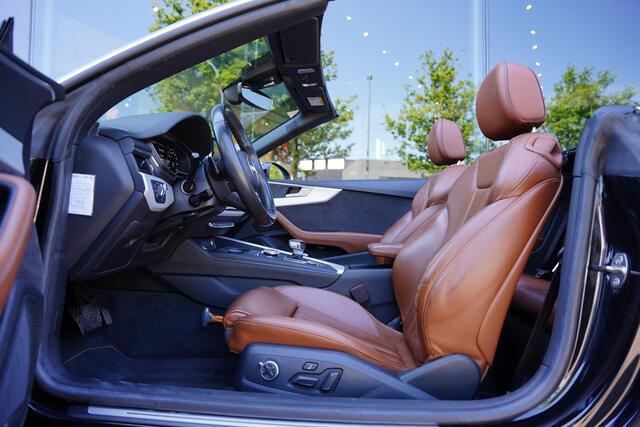 Audi A5 Cabriolet 2.0 TFSI Quattro Leder Bruin