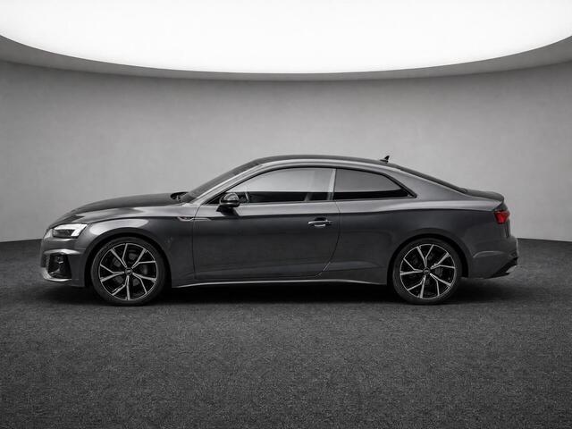 Audi A5 Coupé 40 TFSI quattro 204pk S edition · Camera · Matrix LED · Elek. Voorstoelen + Massage · Optiekpakket Zwart · Apple/Android Car Play · Sfeerverlichting ·