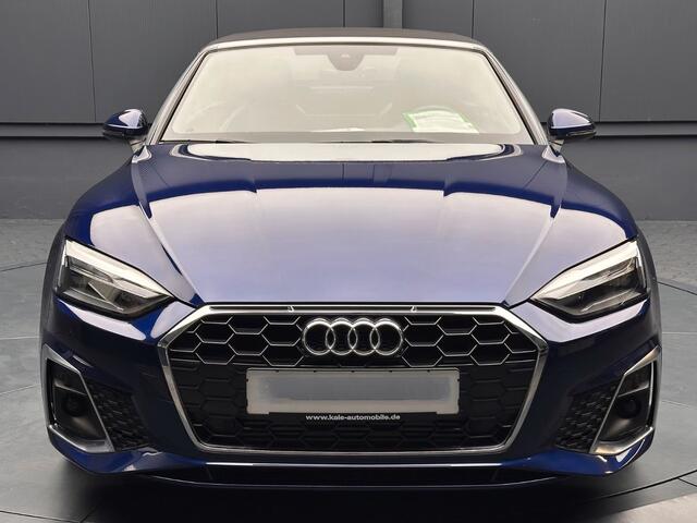 Audi A5 Cabriolet 35 Tfsi S-LINE ** LED, VIRTUAL TREKH, MASSAGE, 20-inch LMV ** UNFALLFREI - Slechts 34.996km. ** ** INFORMEER OOK NAAR ONZE AANTREKKELIJKE FINANCIAL-LEASE TARIEVEN **