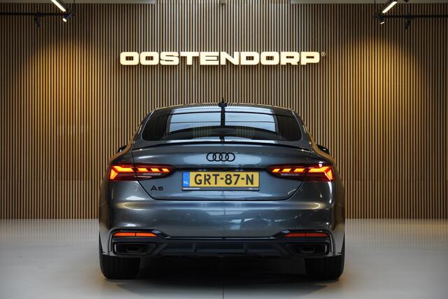 Audi A5 Sportback 40TFSI/204pk S-Line Competition Automaat|2022|20"LMV|LED|Virtual Cockpit|Cruise|Clima|PDC+Assist+360Camera|DAB|Carplay/AndroidAuto