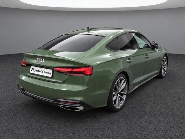 Audi A5 Sportback 35 TFSI 150pk S-tronic S edition Competition · Camera · Trekhaak · Apple/Android Car Play · P-Sensoren · Elek. Achterklep · 19'' Inch ·