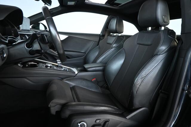 Audi A5 Coupé 2.0 TFSI Quattro Sport S-line Clima Panoramadak LED Adaptieve cruise B&O Navigatie 100% Onderhouden Inruil mogelijk