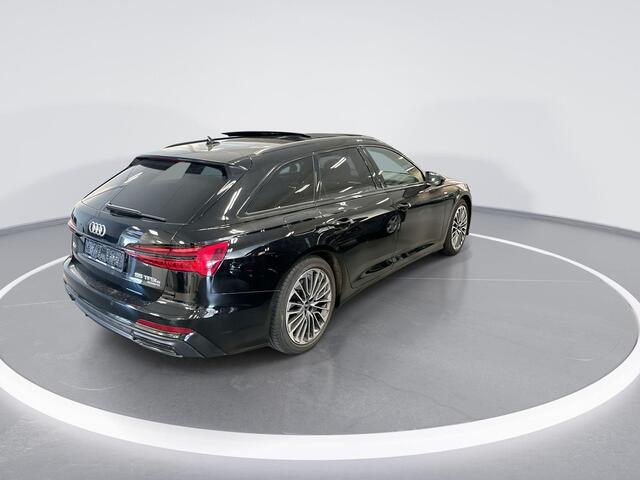 Audi A6 Avant 55 TFSIe 367pk S-tronic Quattro Pro Line S · Panoramadak · Apple/Android Car Play · Navi · P-Sensoren · Elek. Achterklep · 19'' Inch ·