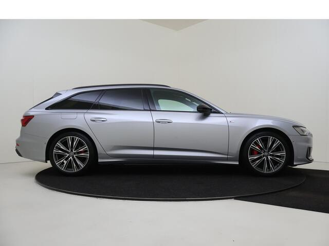 Audi A6 Avant 55 TFSI e quattro Competition | 360 camera | 4-zone airco inclusief stoelverwarming achter | Elektrisch verstelbare voorstoelen | Verwarmd stuurwiel | Navigatie Plus | Dodehoek detectie | Adaptieve Cruise control |