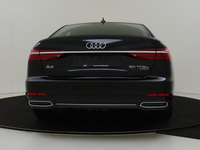 Audi A6 Limousine 50 TFSI e quattro Advanced edition | 360 camera | Luxe lederen bekleding | 4-zone airco | Stoelventilatie voorstoelen | Parkeerassistent | Dodehoek detectie | Navigatie Plus |