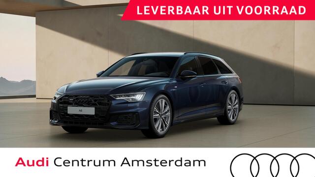 Audi A6 Avant 50 TFSI e quattro S edition Competition B&O soundsysteem, achteruitrijcamera, optiek pakket zwart plus