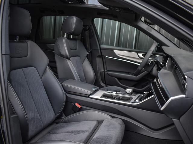 Audi A6 Avant 55 TFSI e quattro S edition Competition PANORAMADAK | ADAPTIEVE CRUISE CONTROL | 5 JR GARANTIE | HEAD UP | 360 CAMERA | B&O AUDIO | ELEKTR. VERST. STOELEN | ELEKTR. TREKHAAK | AMBIANCE VERLICHTING | AKOUSTISCH GLAS | KEYLESS ENTRY | STOELVERWARMING 